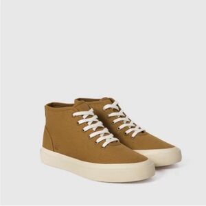 Everlane forever canvas organic cotton high top sneaker